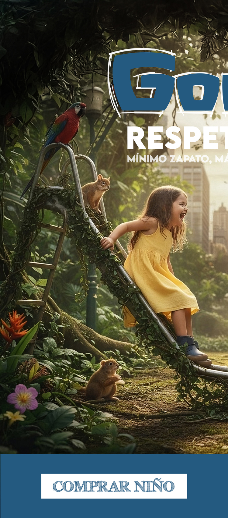 Gorila niño minium