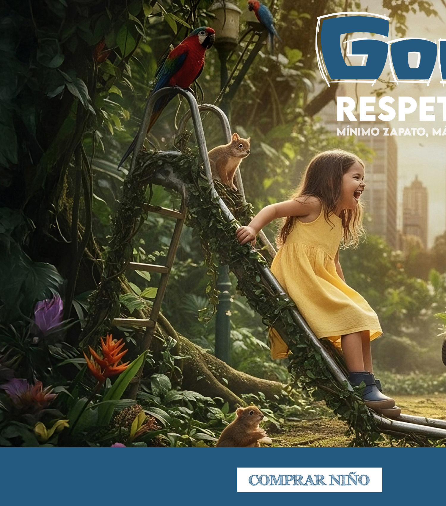Gorila niño minium