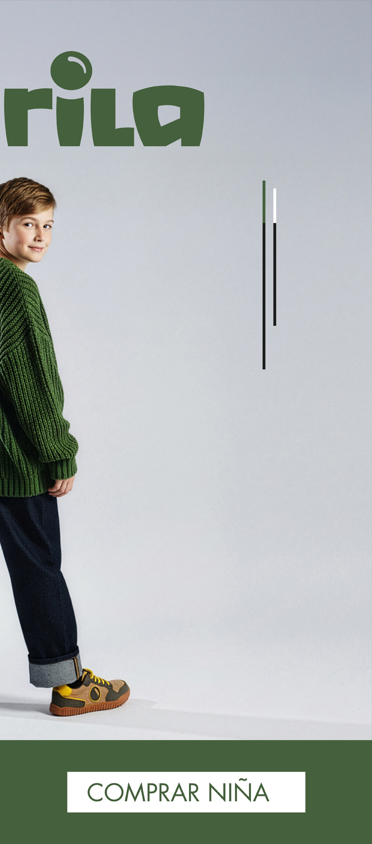 Gorila niña colección primavera verano